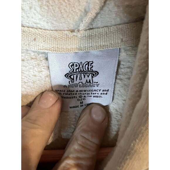 Vintage Space Jam Hoodie Size Medium - Picture 4 of 4